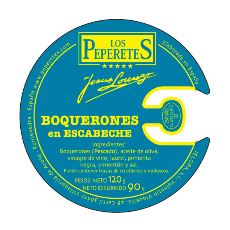 BOQUERONES EN ESCABECHE RO-120 120gr.